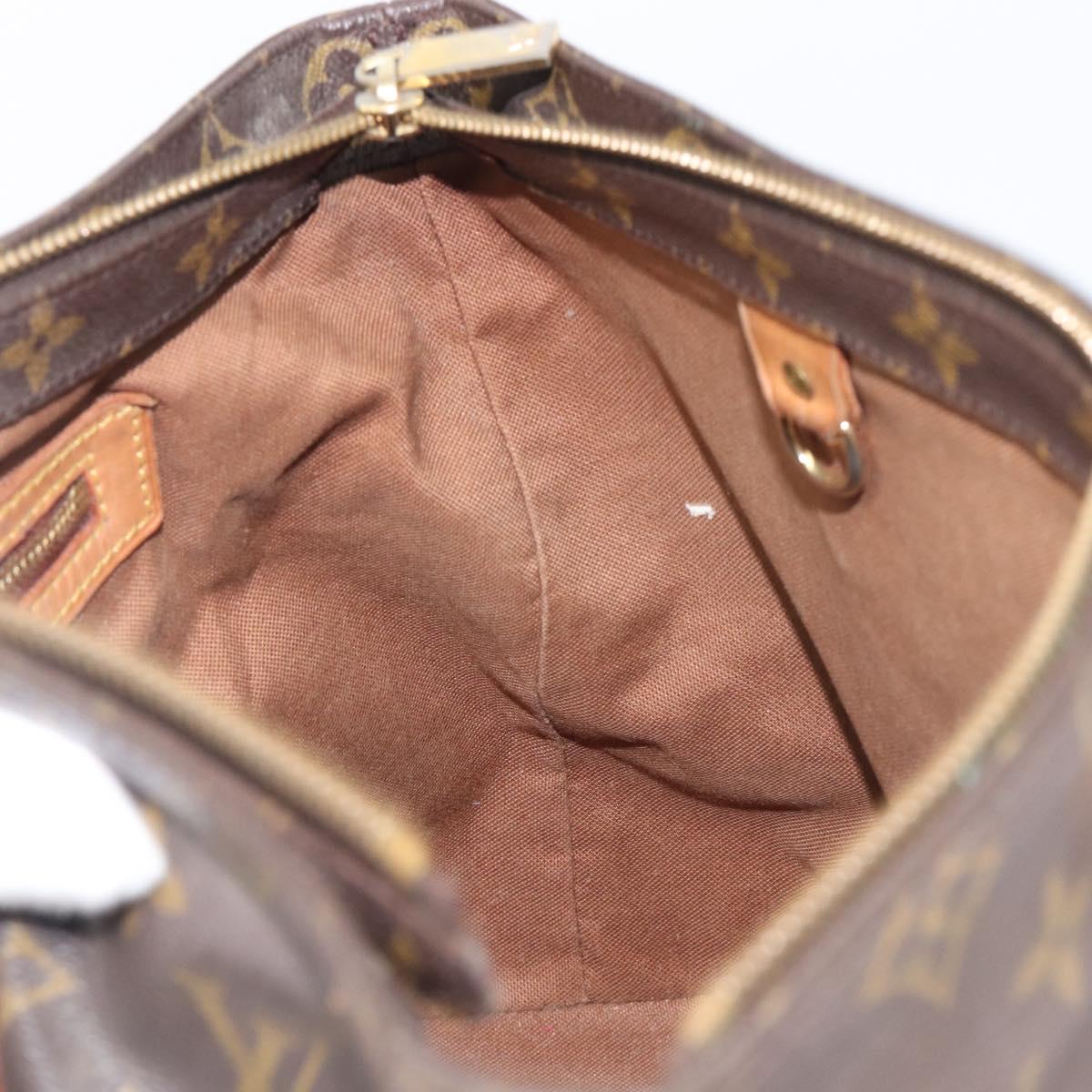 LOUIS VUITTON Monogram Cabas Piano Tote Bag M51148 LV Auth 201480