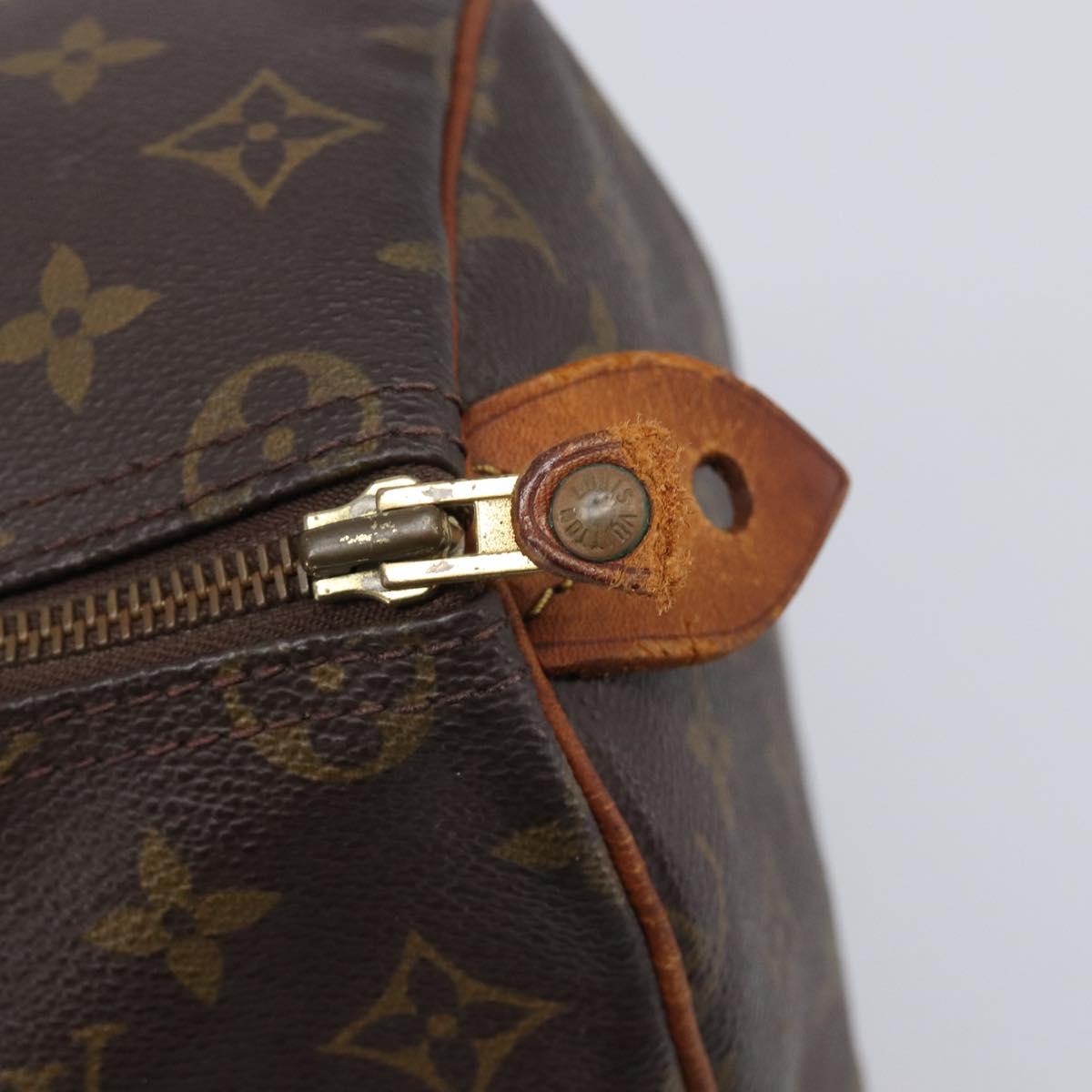 LOUIS VUITTON Monogram Speedy 35 Hand Bag M41524 LV Auth 201481