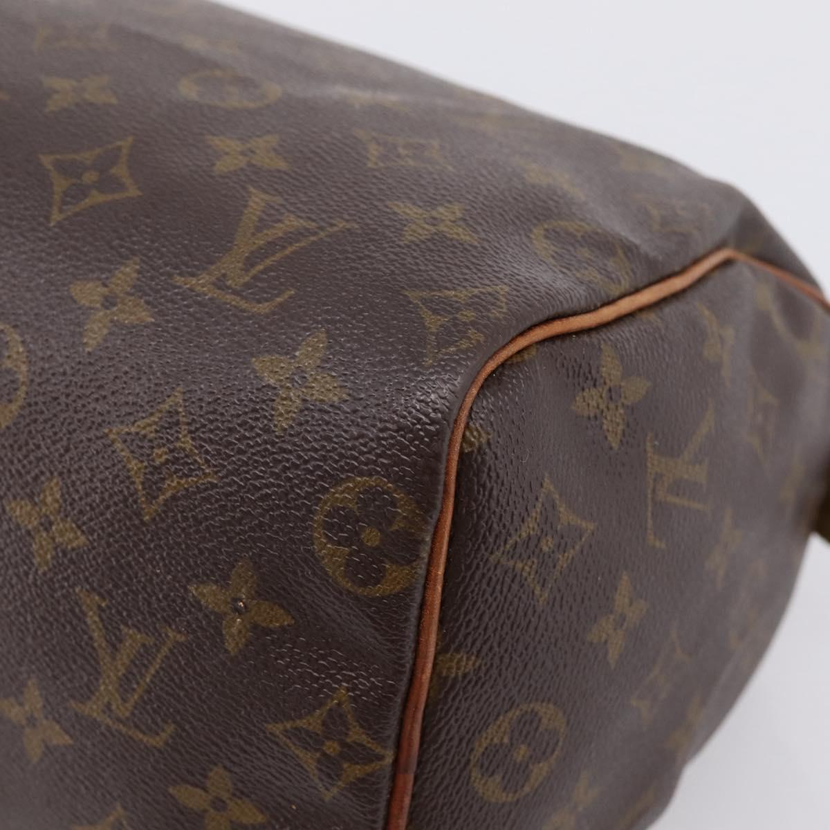 LOUIS VUITTON Monogram Speedy 25 Hand Bag M41528 LV Auth 201491
