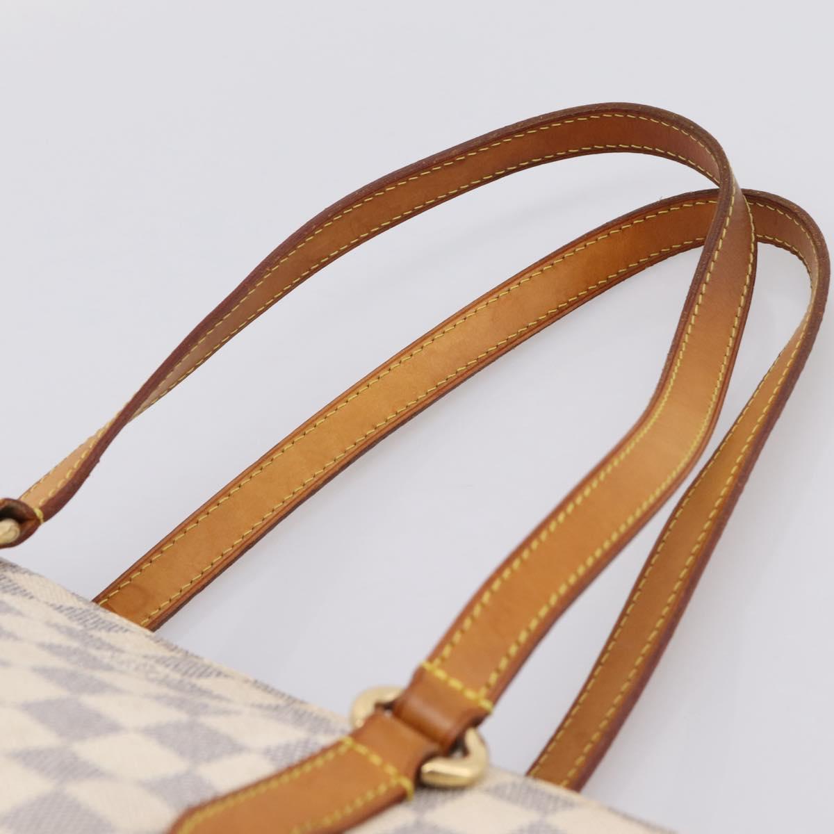 LOUIS VUITTON Damier Azur Totally PM Tote Bag N41280 LV Auth 201492A