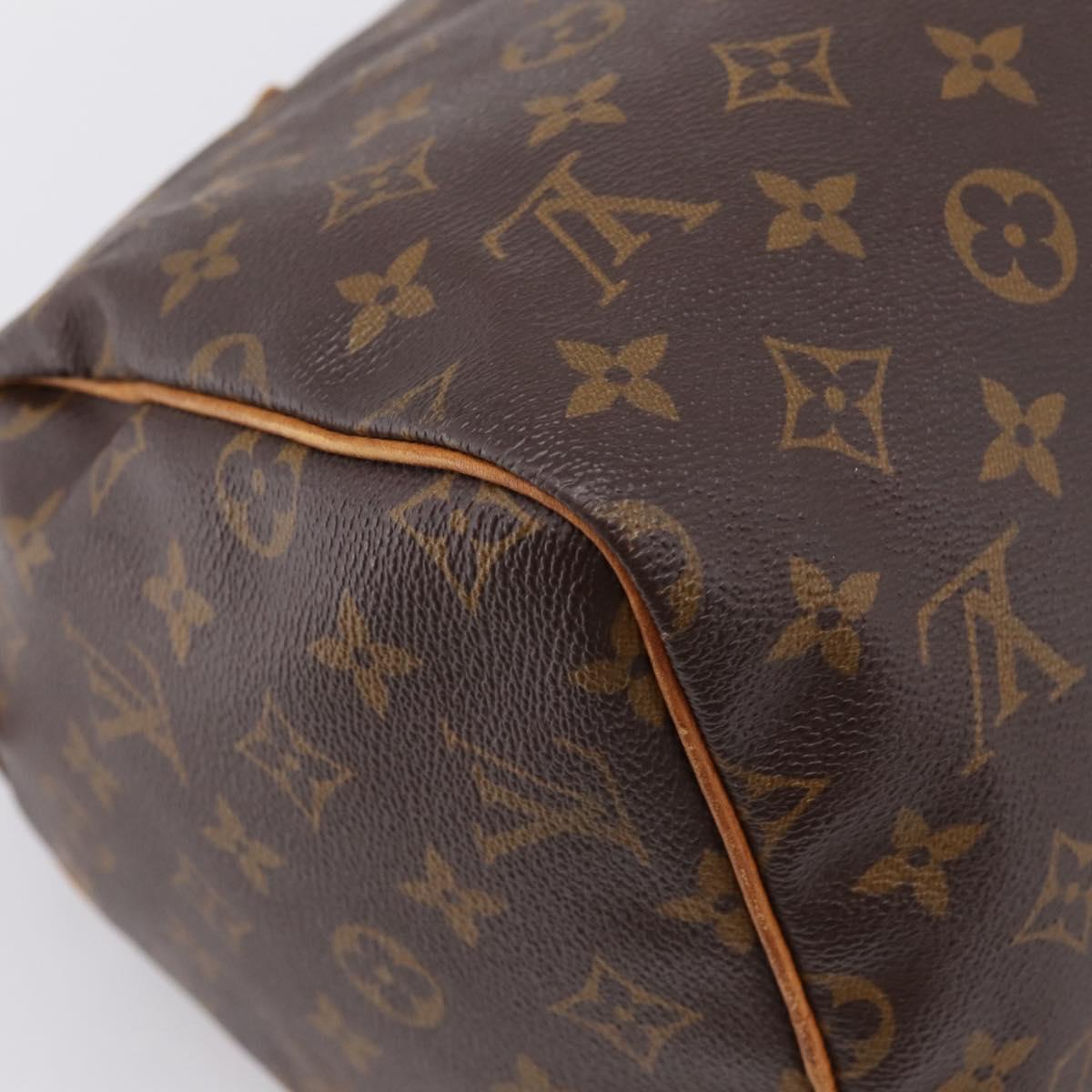 LOUIS VUITTON Monogram Speedy 30 Hand Bag M41526 LV Auth 201495A