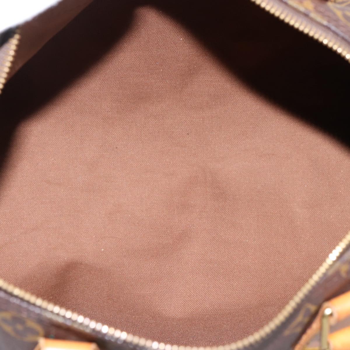 LOUIS VUITTON Monogram Speedy 30 Hand Bag M41526 LV Auth 201495A