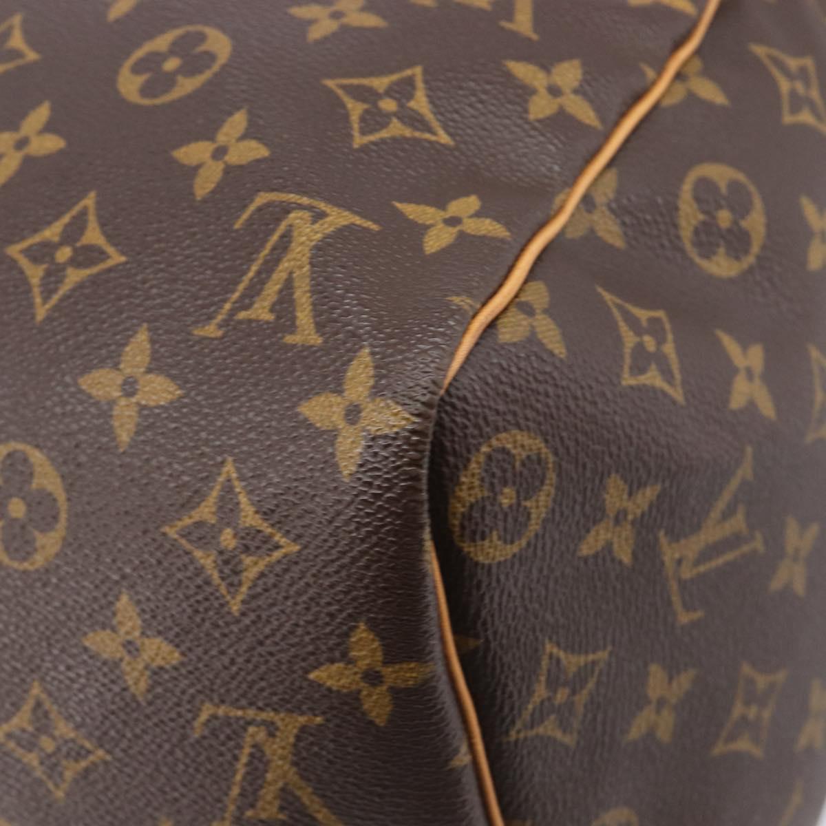 LOUIS VUITTON Monogram Keepall 45 Boston Bag M41428 LV Auth 201506V