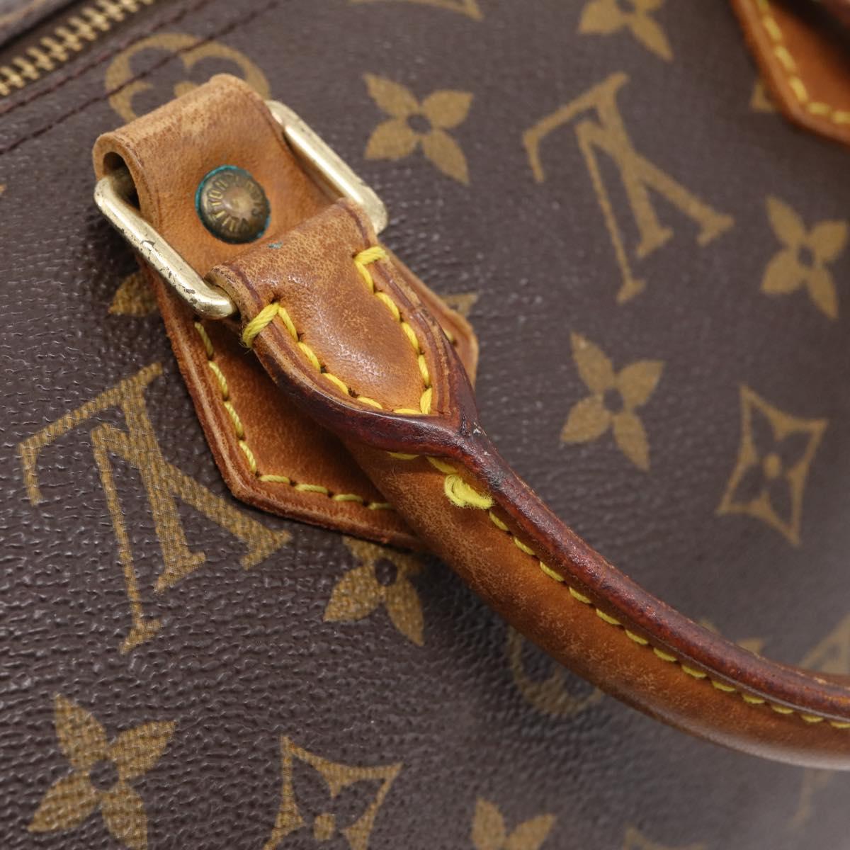 LOUIS VUITTON Monogram Speedy 25 Hand Bag M41528 LV Auth 201507