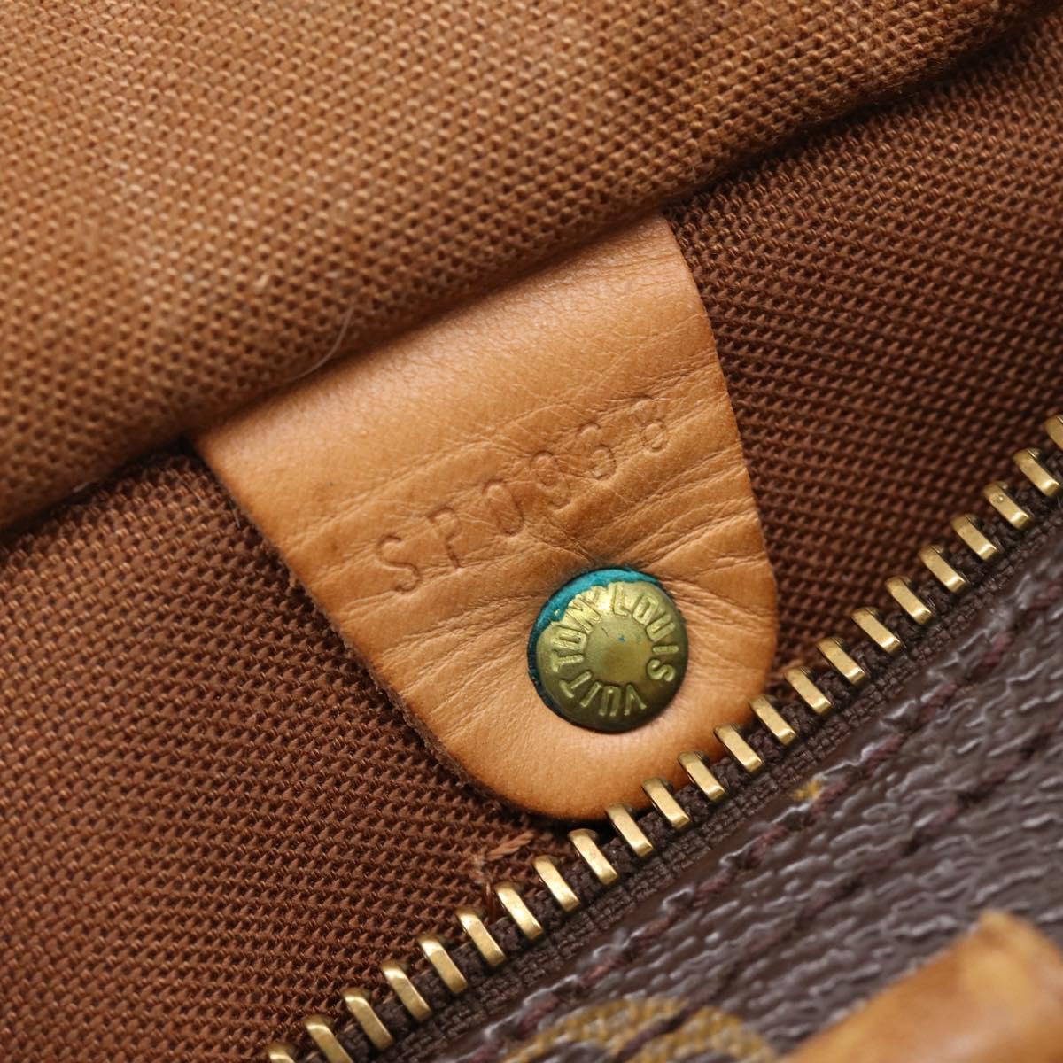 LOUIS VUITTON Monogram Speedy 25 Hand Bag M41528 LV Auth 201507