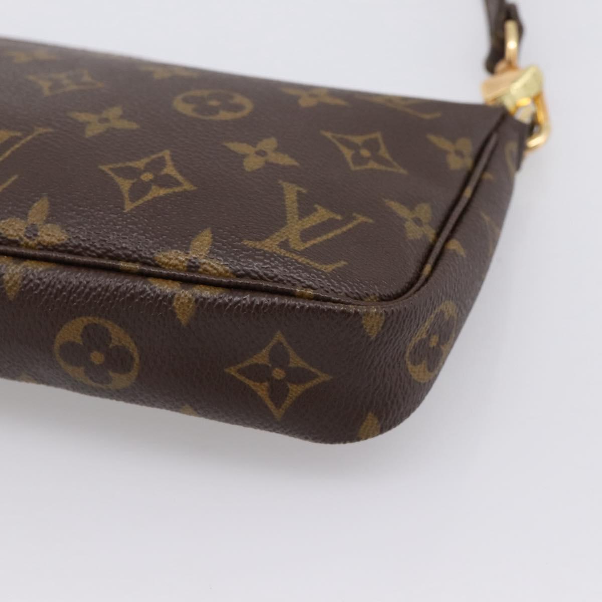 LOUIS VUITTON Monogram Pochette Accessoires Accessory Pouch M51980 Auth 201508V