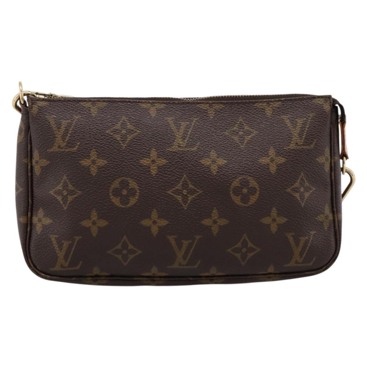 LOUIS VUITTON Monogram Pochette Accessoires Accessory Pouch M51980 Auth 201508V