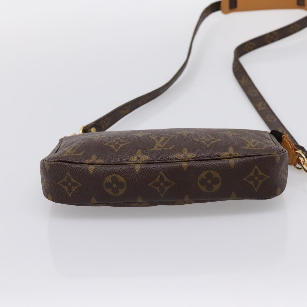 LOUIS VUITTON Monogram Pochette Accessoires Accessory Pouch M51980 Auth 201508V