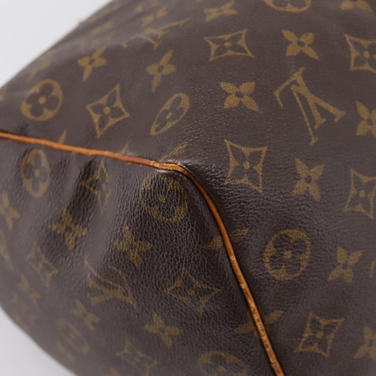 LOUIS VUITTON Monogram Speedy 35 Hand Bag M41524 LV Auth 201510