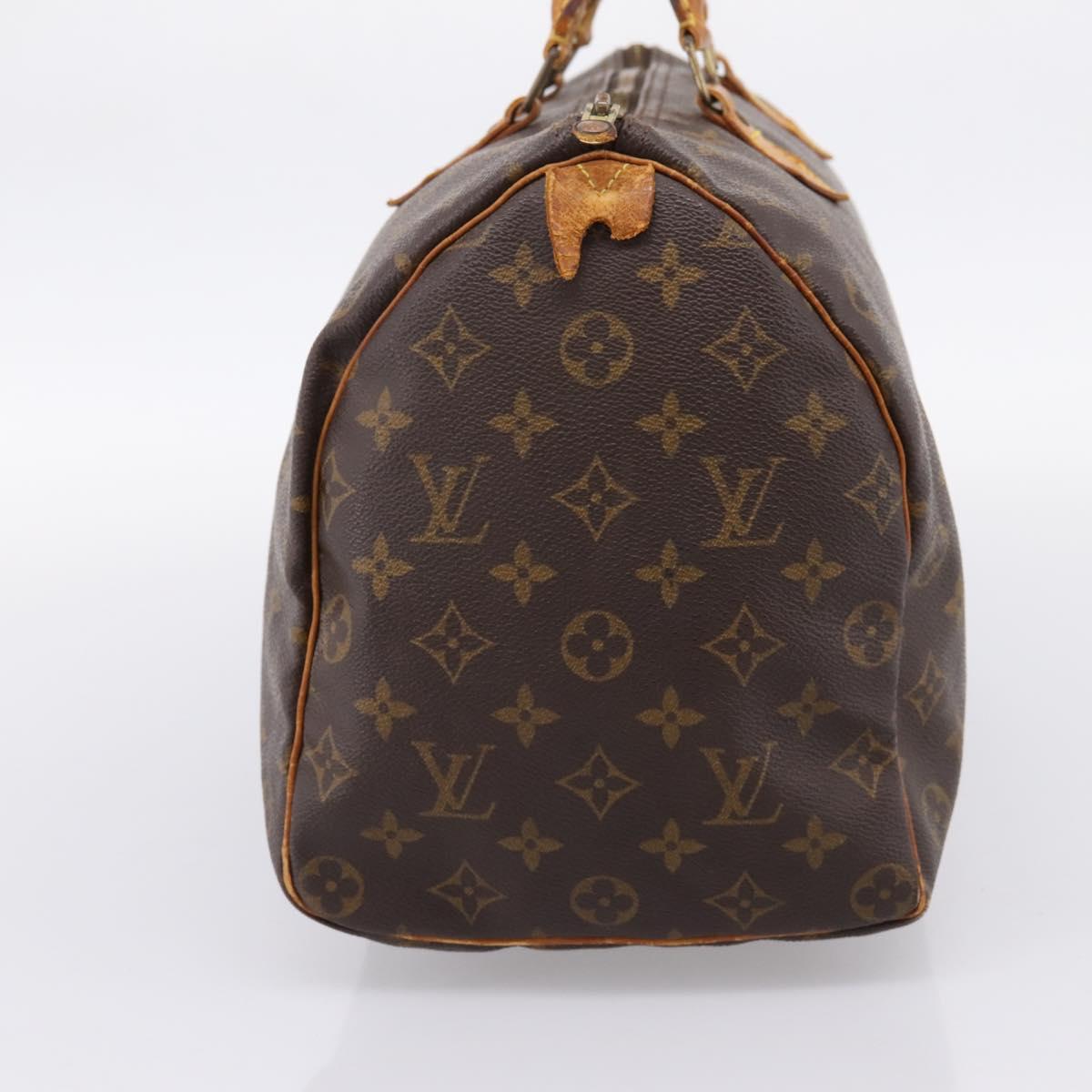 LOUIS VUITTON Monogram Speedy 35 Hand Bag M41524 LV Auth 201510