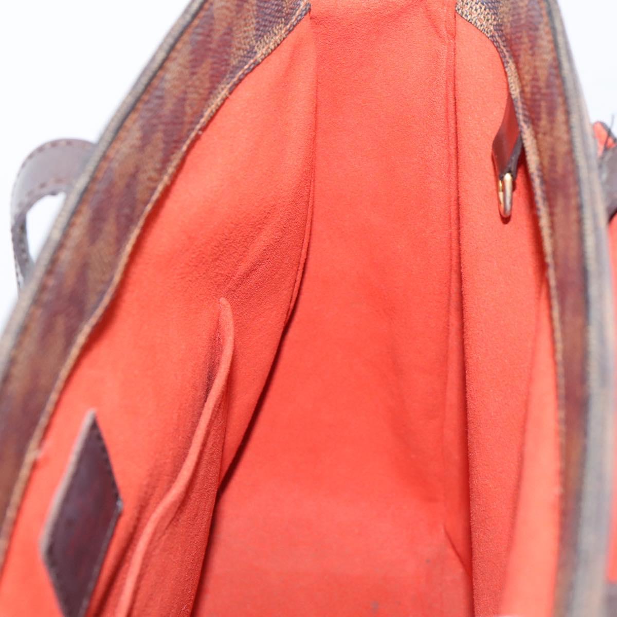 LOUIS VUITTON Damier Ebene Parioli PM Tote Bag N51123 LV Auth 201515A