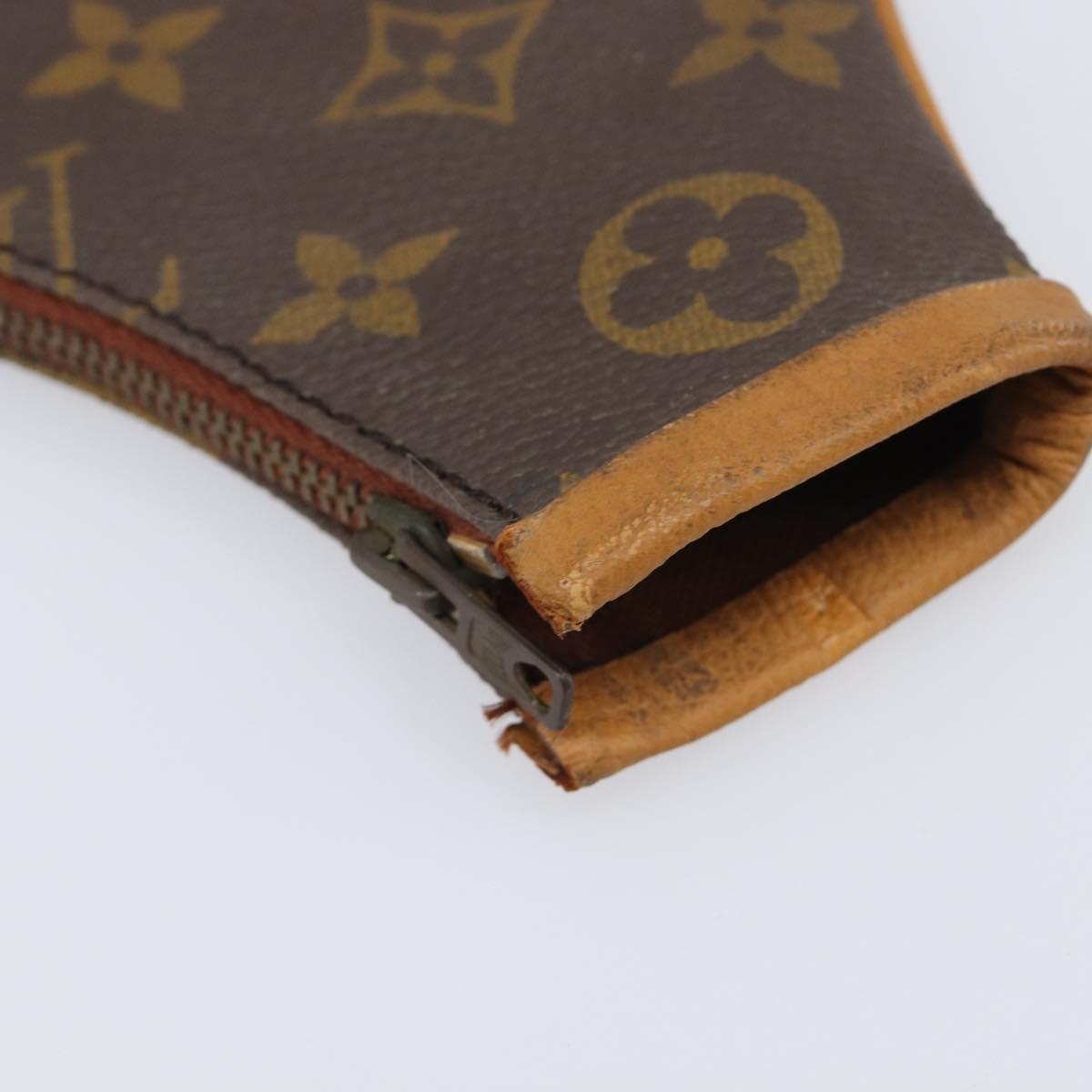 LOUIS VUITTON Monogram Racket Case LV Auth 201516