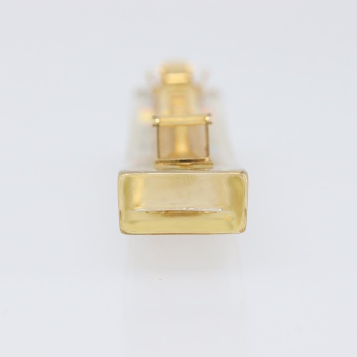 CHANEL Valletta Hair Clip metal Gold CC Auth 201528M