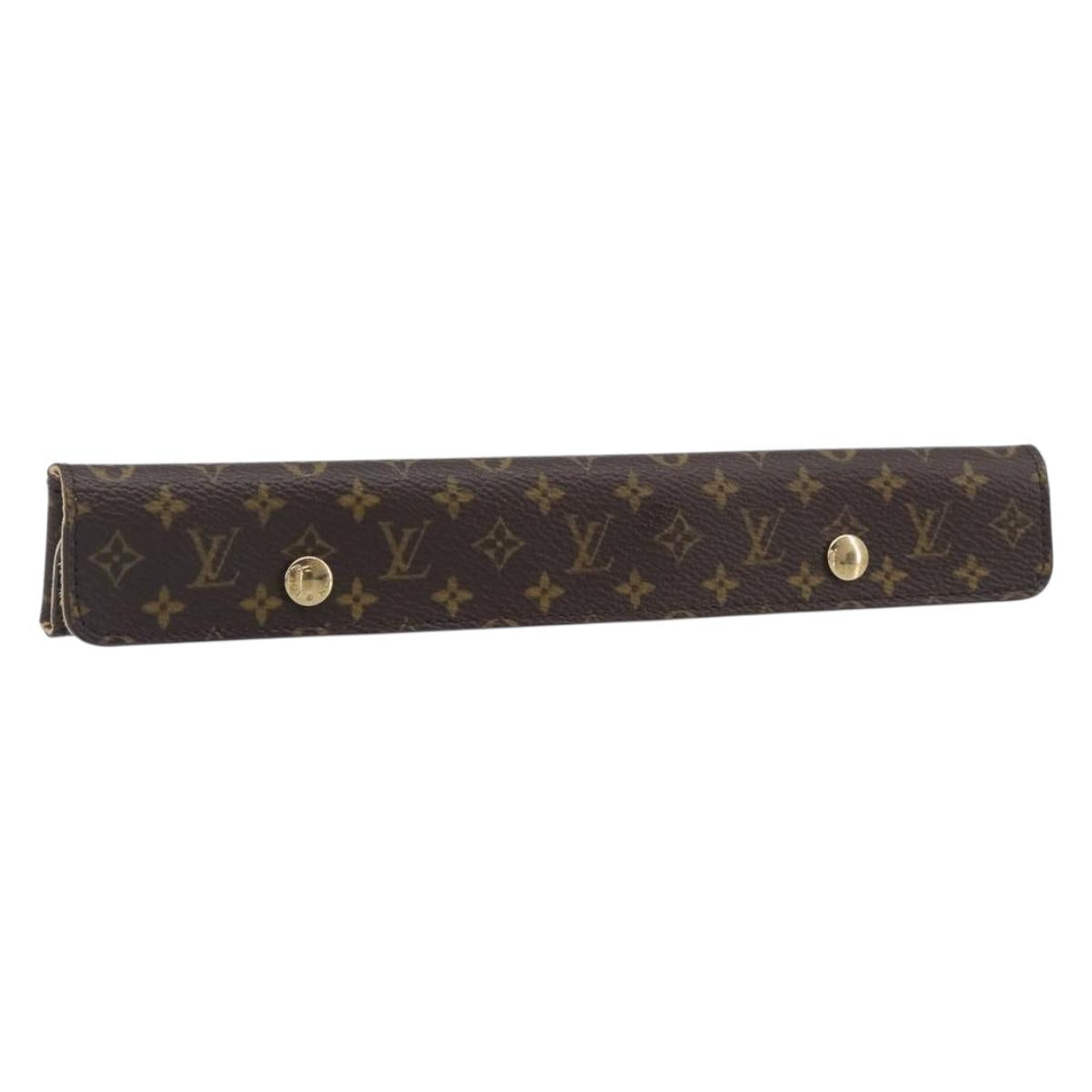 LOUIS VUITTON Monogram Jewelry Case Jewelry Box LV Auth 201533V