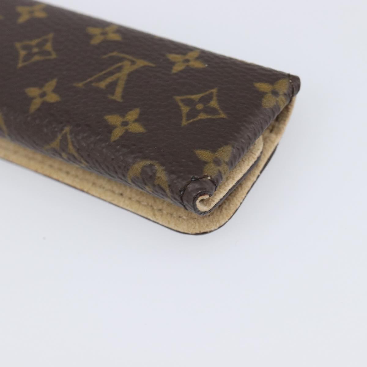 LOUIS VUITTON Monogram Jewelry Case Jewelry Box LV Auth 201533V