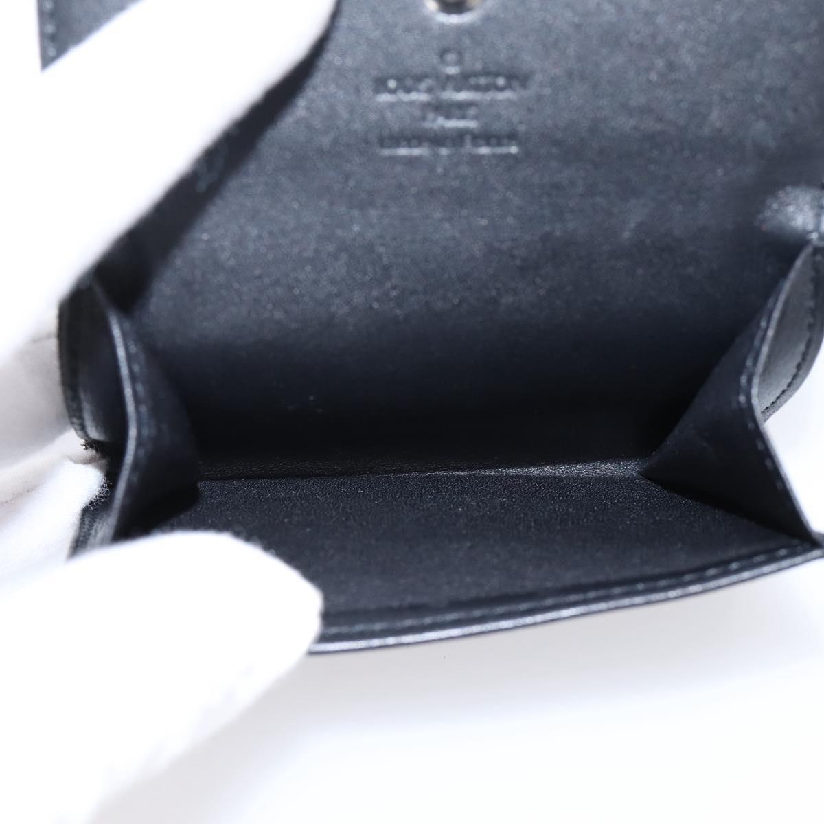 LOUIS VUITTON Monogram Satin Porte MonnaieSatin Card Case M92137 LV Auth 201535M