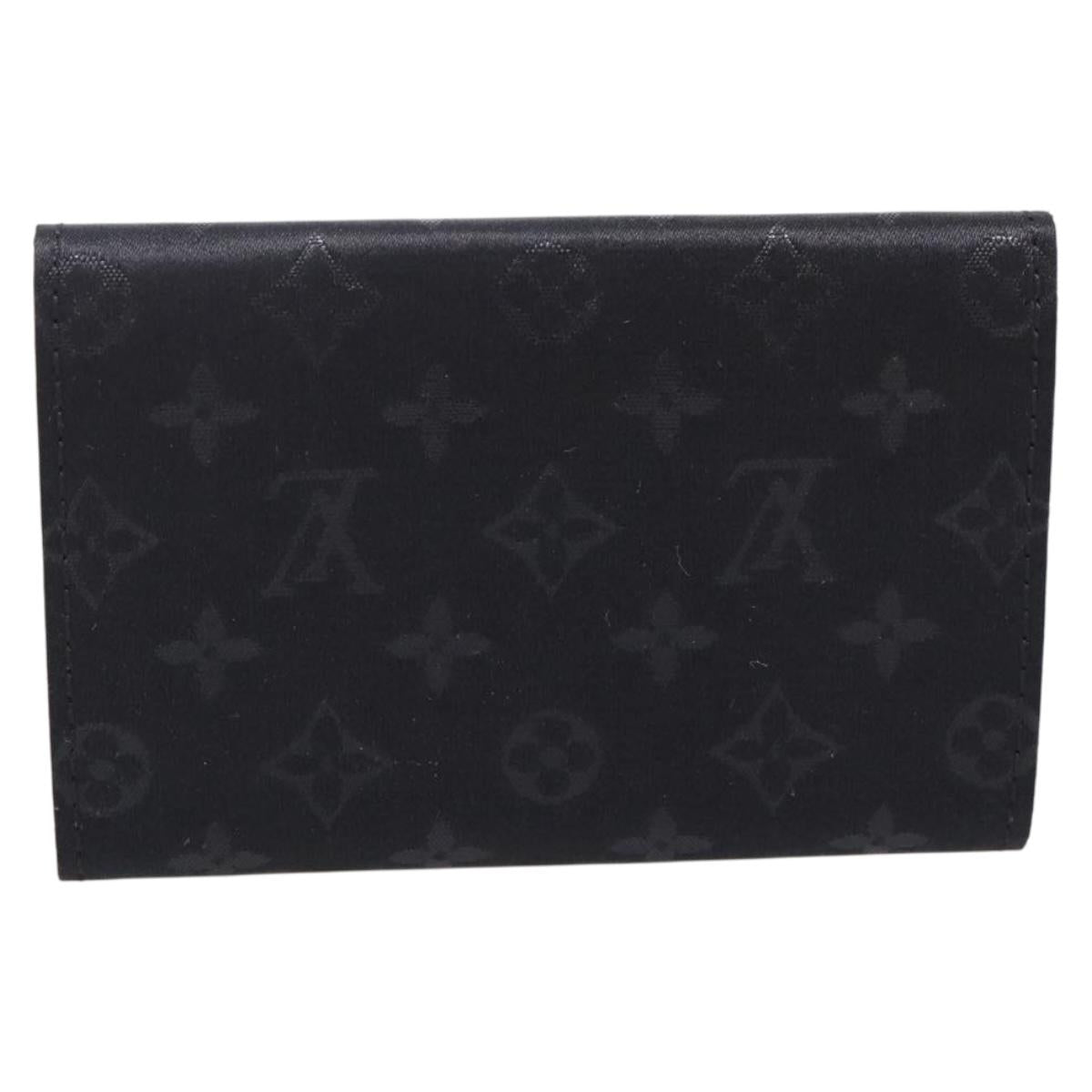 LOUIS VUITTON Monogram Satin Porte MonnaieSatin Card Case M92137 LV Auth 201535M