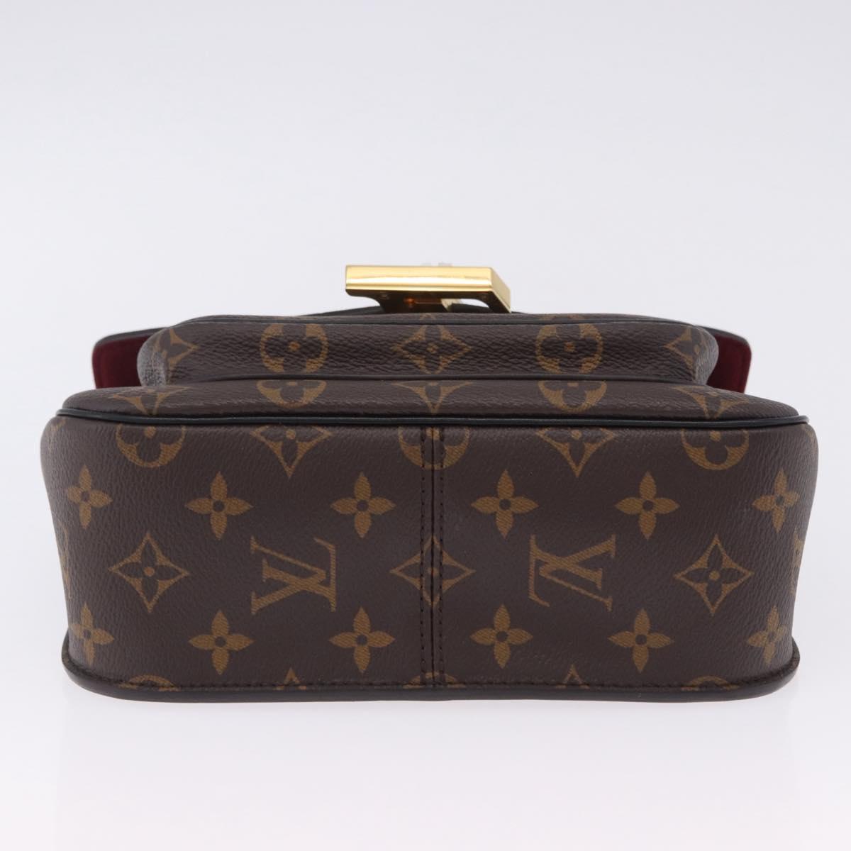 LOUIS VUITTON Monogram Passy Shoulder Bag M45592 LV Auth 201537SAM