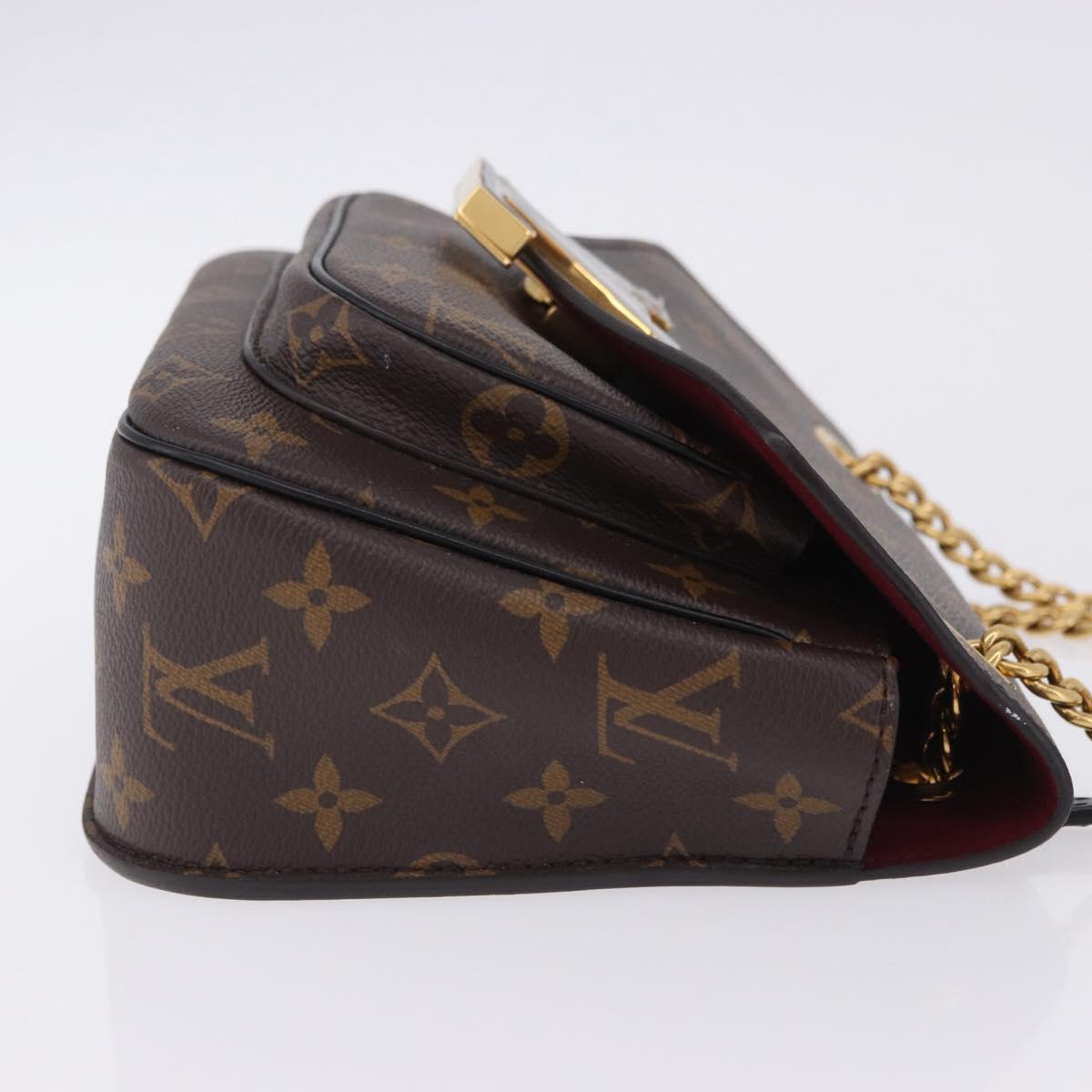 LOUIS VUITTON Monogram Passy Shoulder Bag M45592 LV Auth 201537SAM
