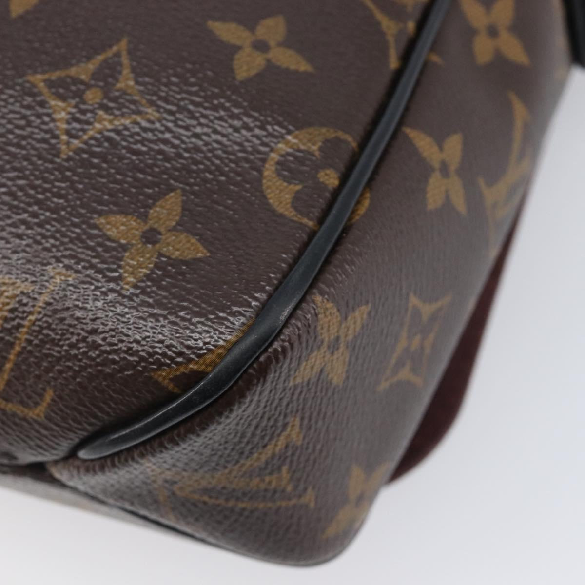 LOUIS VUITTON Monogram District PM Shoulder Bag M40935 LV Auth 201538V
