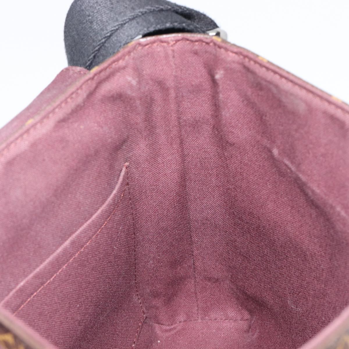 LOUIS VUITTON Monogram District PM Shoulder Bag M40935 LV Auth 201538V