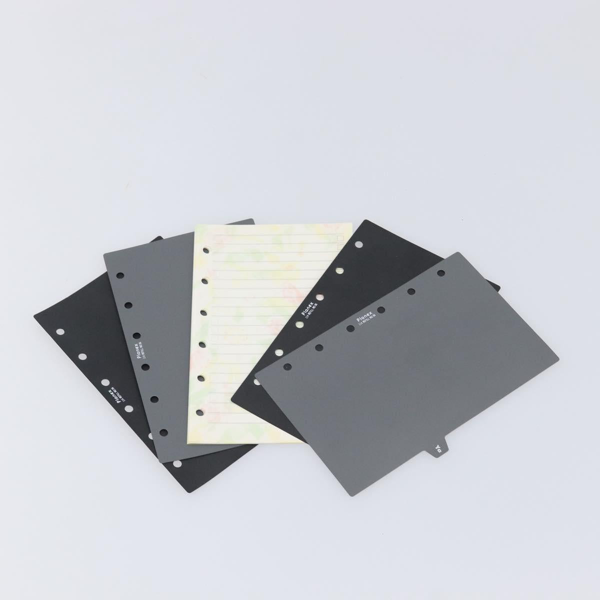 LOUIS VUITTON Epi Agenda PM Day Planner Cover Black R20052 LV Auth 201542