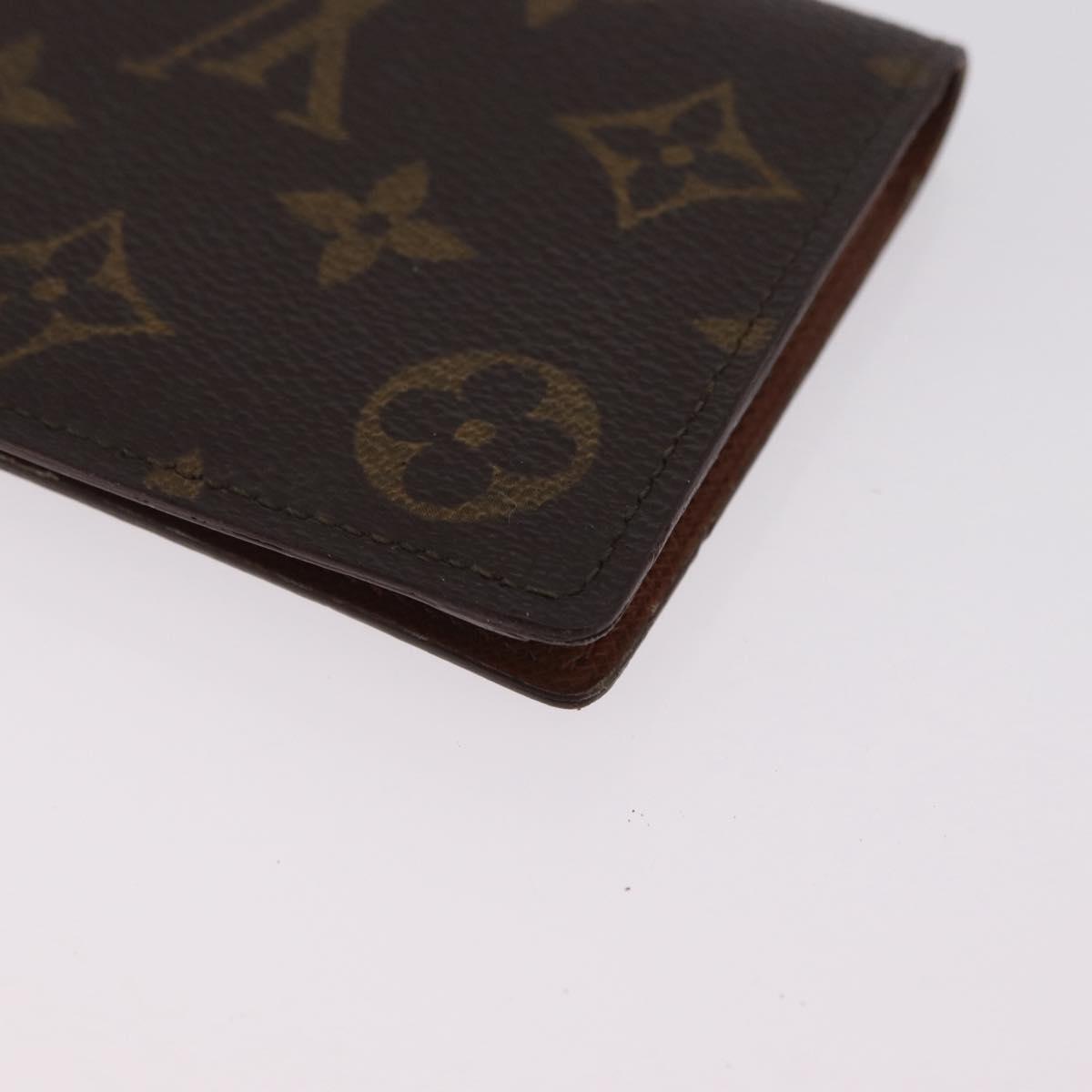 LOUIS VUITTON Monogram Anvelop Cult De Vuitto Card Case M62920 LV Auth 201553