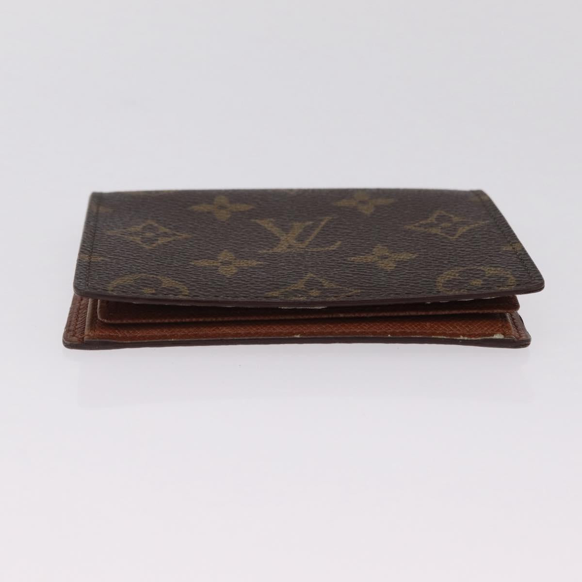LOUIS VUITTON Monogram Anvelop Cult De Vuitto Card Case M62920 LV Auth 201553