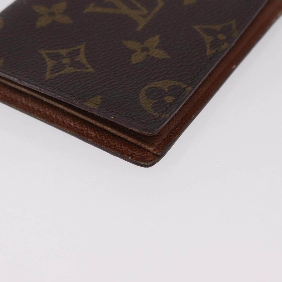 LOUIS VUITTON Monogram Anvelop Cult De Vuitto Card Case M62920 LV Auth 201553