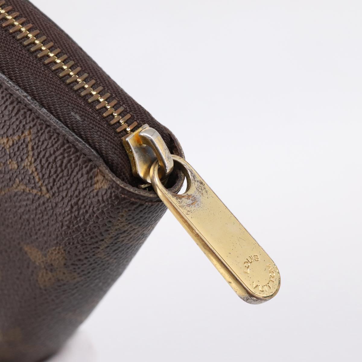 LOUIS VUITTON Monogram Zippy Wallet Long Wallet M60017 LV Auth 201556A