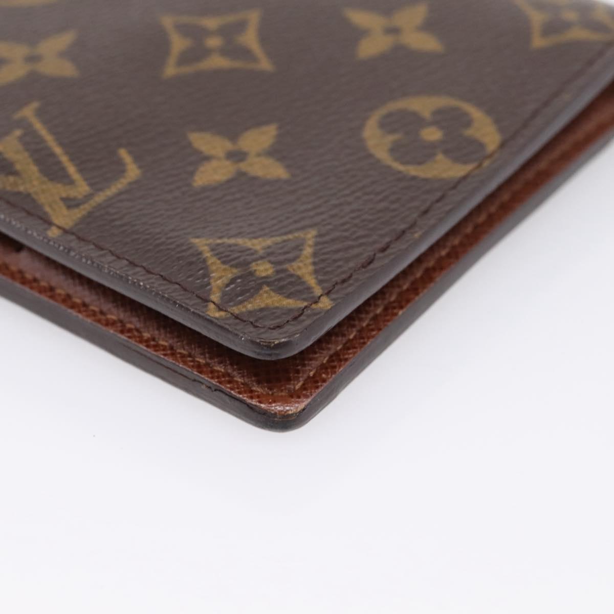 LOUIS VUITTON Monogram PortefeuilleMarco Bifold Wallet M61675 LV Auth 201558A