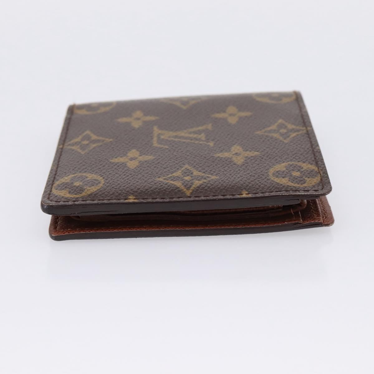 LOUIS VUITTON Monogram PortefeuilleMarco Bifold Wallet M61675 LV Auth 201558A