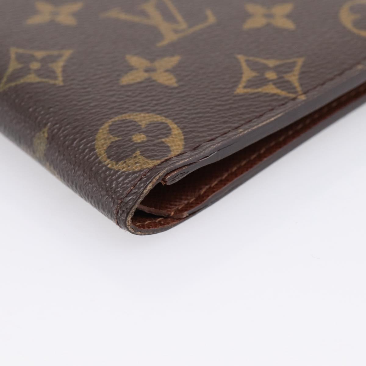 LOUIS VUITTON Monogram PortefeuilleMarco Bifold Wallet M61675 LV Auth 201558A