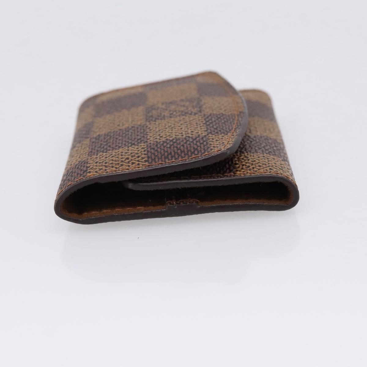 LOUIS VUITTON Damier Ebene Cuffs Cuff Case M64681 LV Auth 201569