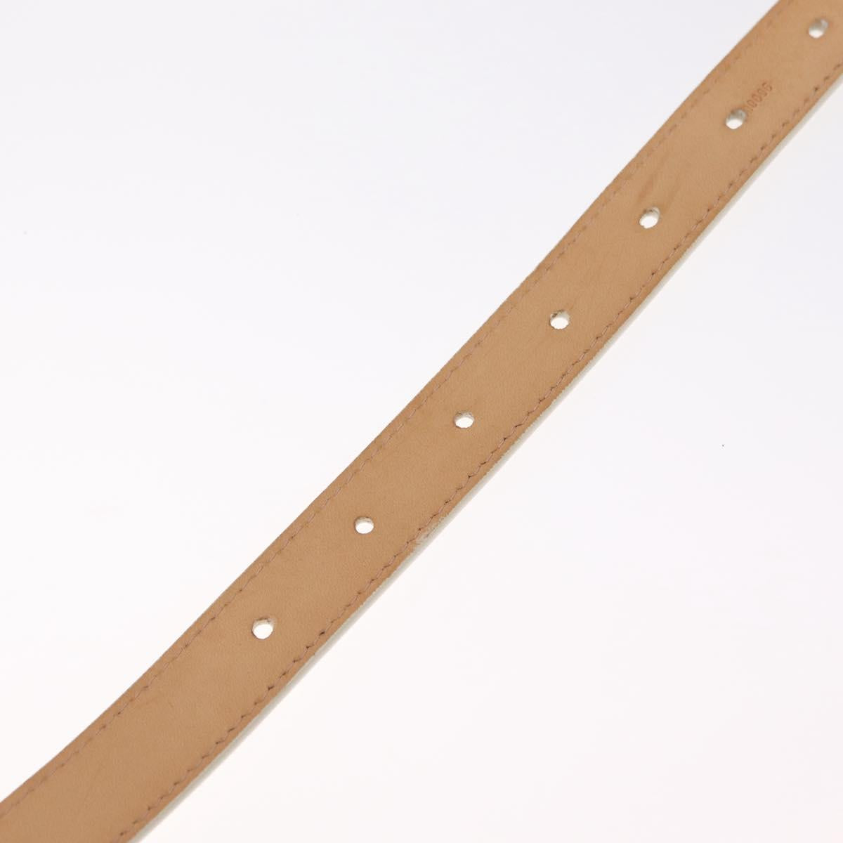 LOUIS VUITTON Monogram Vernis Belt 38.2"" 80/32 Perle RI1016 LV Auth 201570V