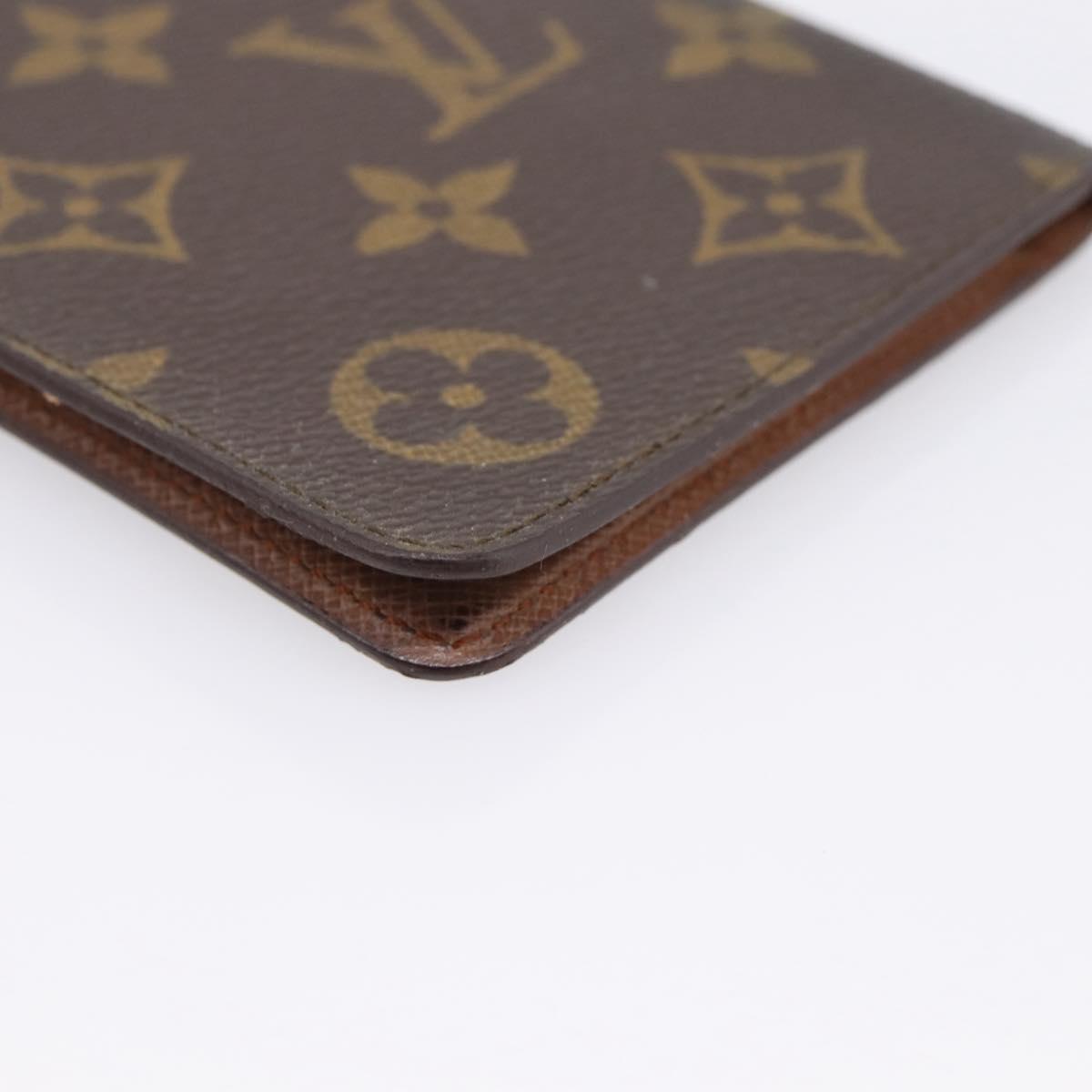 LOUIS VUITTON Monogram Card Case LV Auth 201575