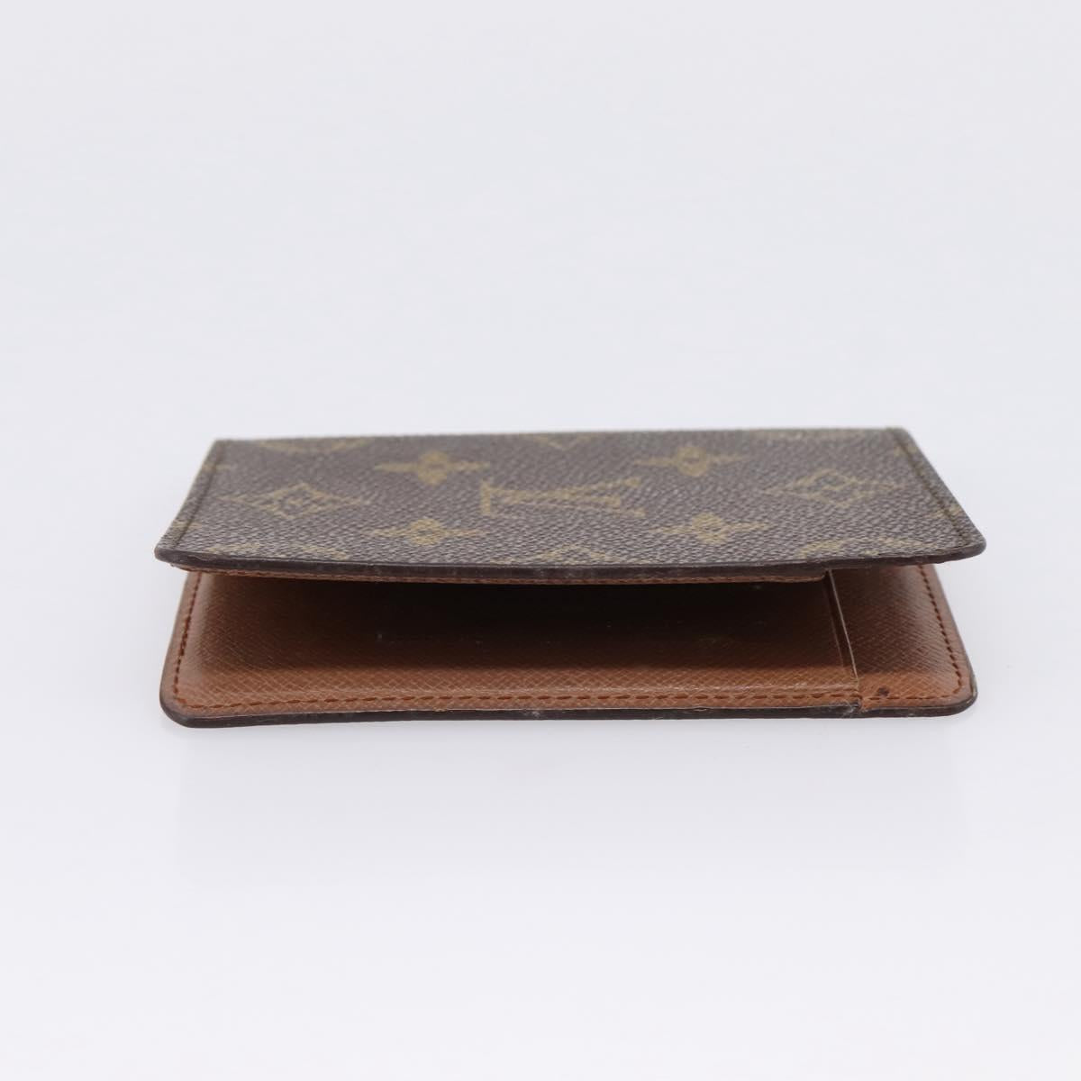 LOUIS VUITTON Monogram Card Case LV Auth 201575