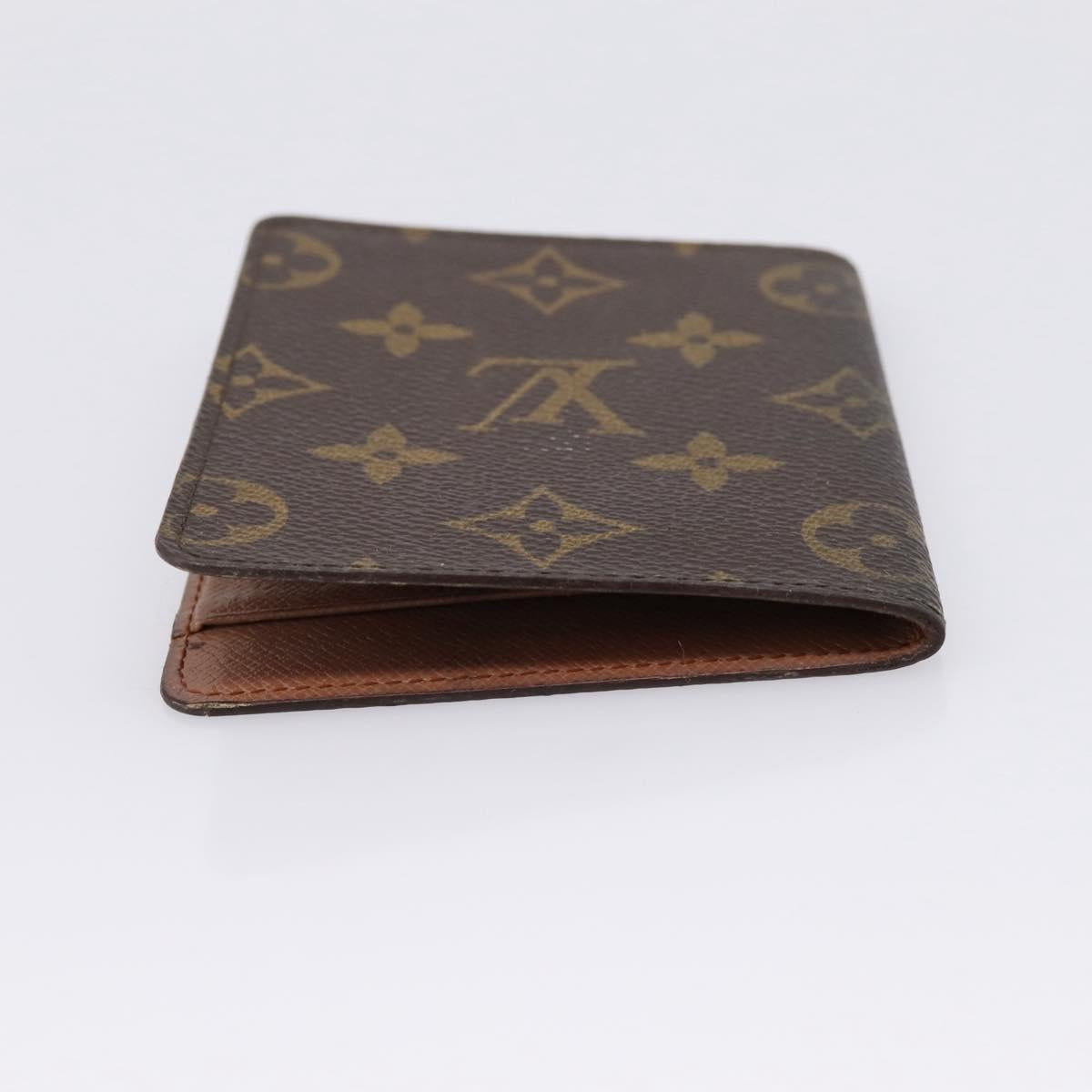 LOUIS VUITTON Monogram Card Case LV Auth 201575