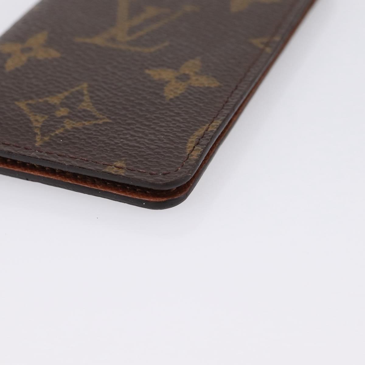 LOUIS VUITTON Pochette Cult Visite Card Case Monogram M56362 LV Auth 201577