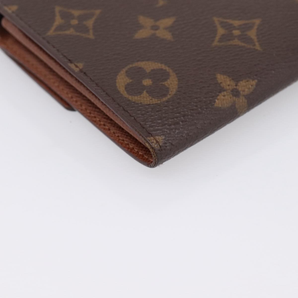 LOUIS VUITTON PochettePorte MonnaieCredit Long Wallet M61726 LV Auth 201581A