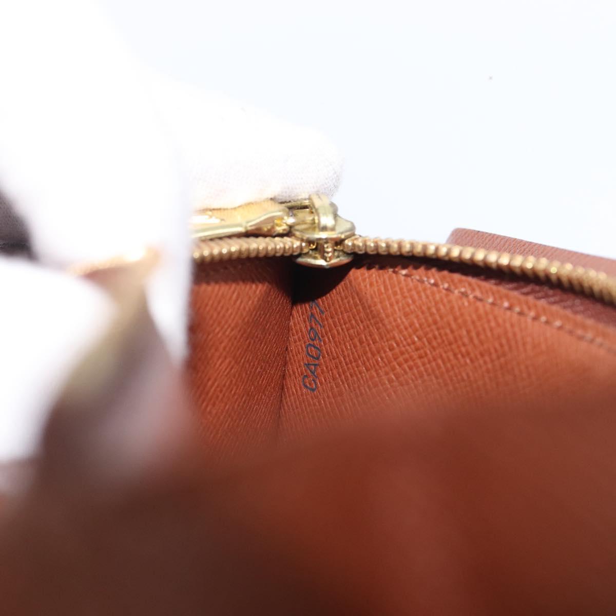 LOUIS VUITTON PochettePorte MonnaieCredit Long Wallet M61726 LV Auth 201584A