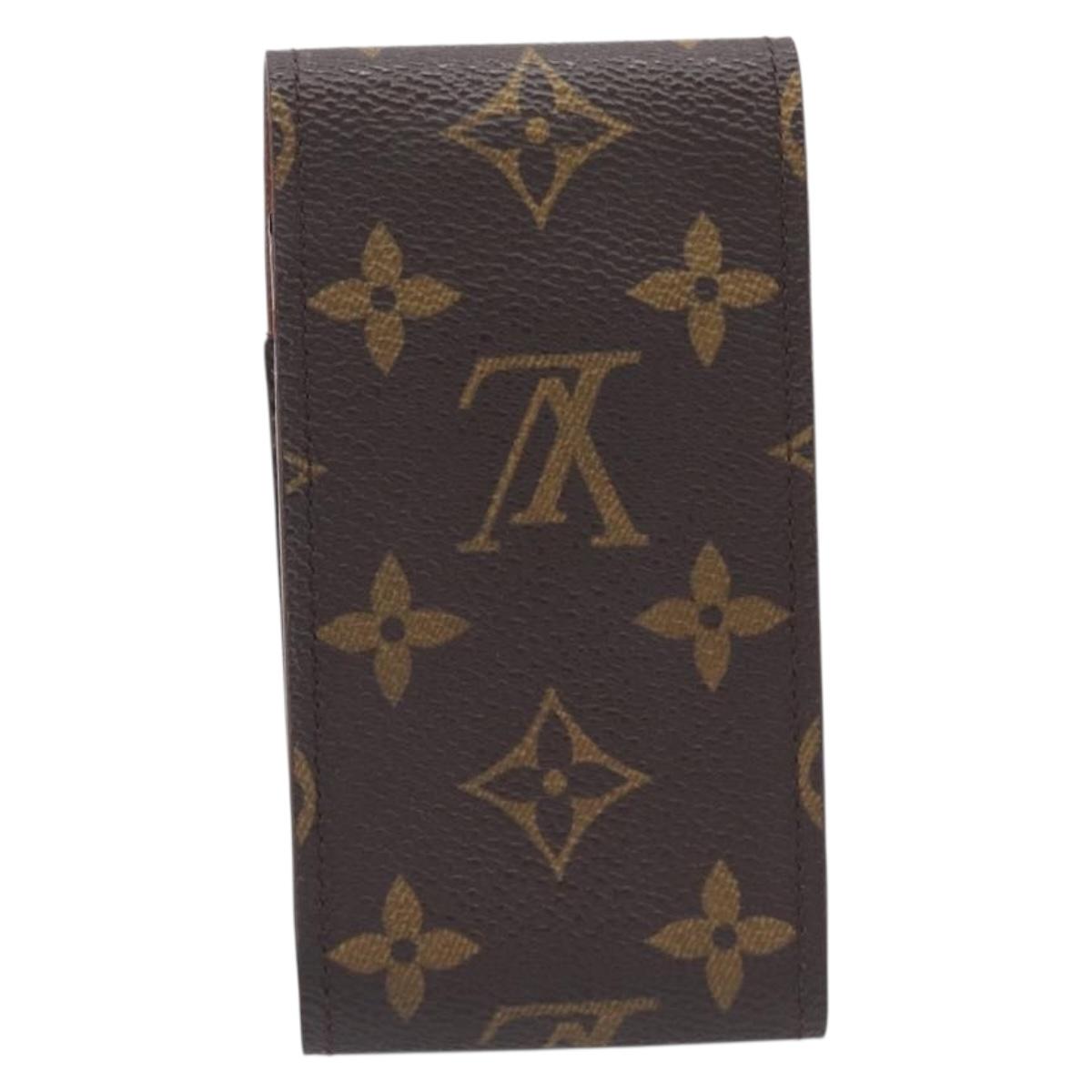 LOUIS VUITTON Monogram Etui Cigarette Case M63024 LV Auth 201588