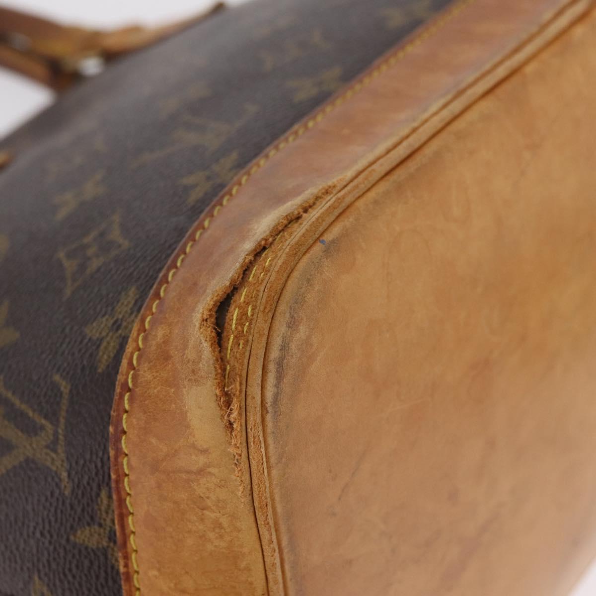 LOUIS VUITTON Monogram Alma Hand Bag M51130 LV Auth 201720