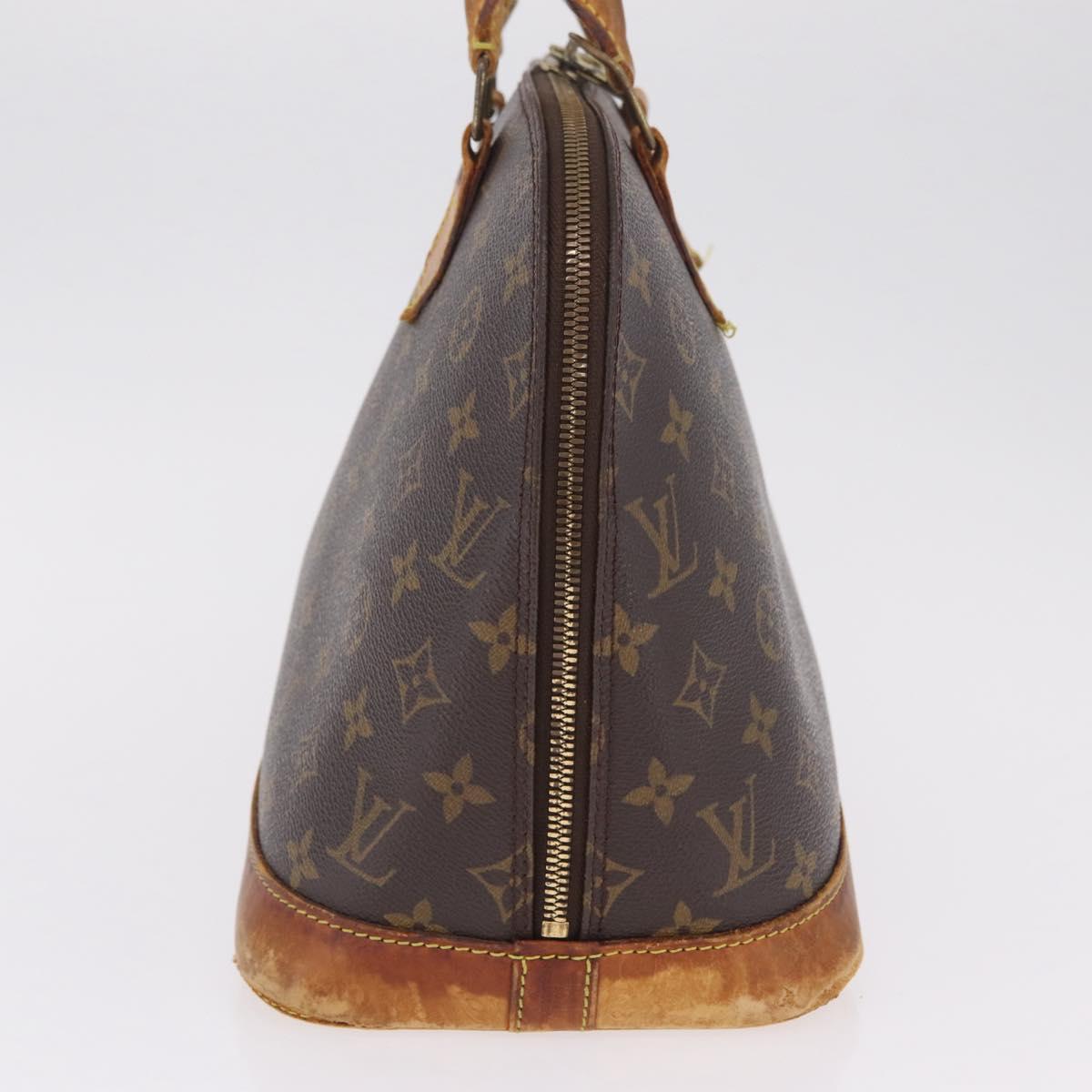 LOUIS VUITTON Monogram Alma Hand Bag M51130 LV Auth 201720