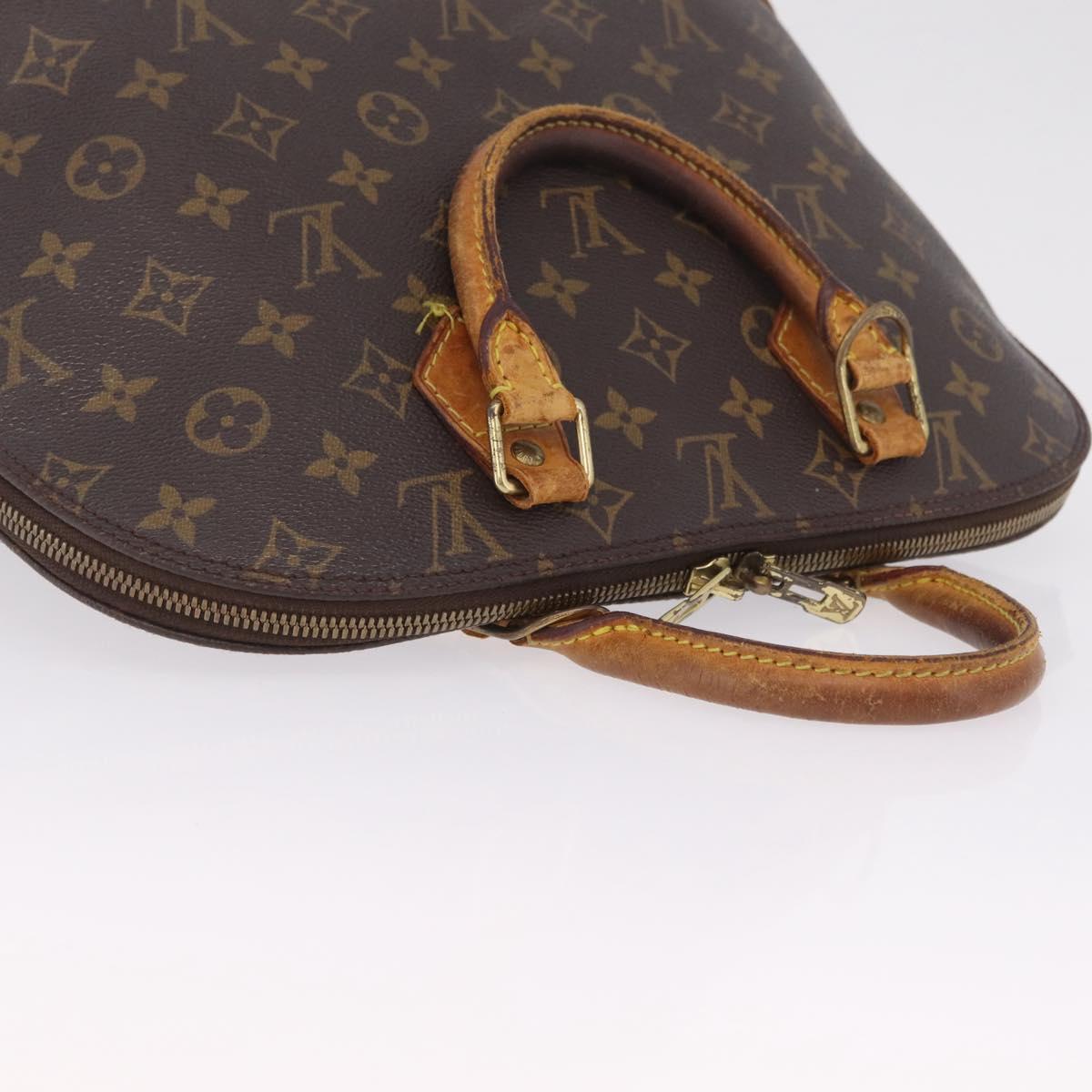 LOUIS VUITTON Monogram Alma Hand Bag M51130 LV Auth 201720