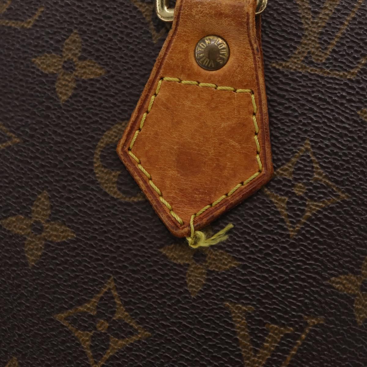 LOUIS VUITTON Monogram Alma Hand Bag M51130 LV Auth 201720