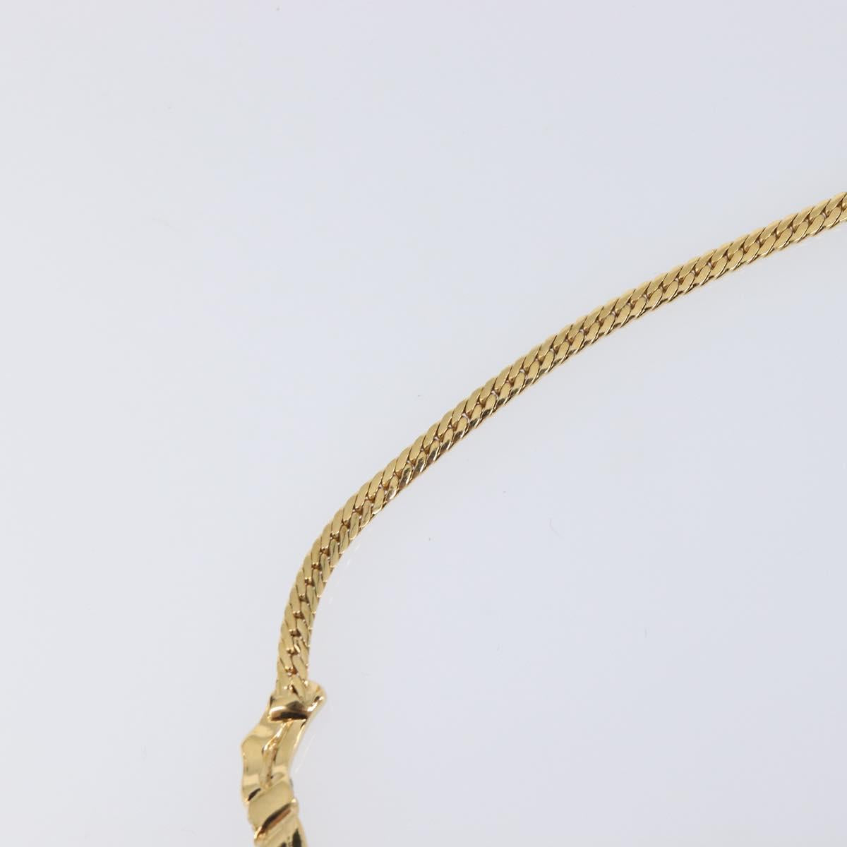 Nina Ricci Necklace metal Gold Auth 201733M