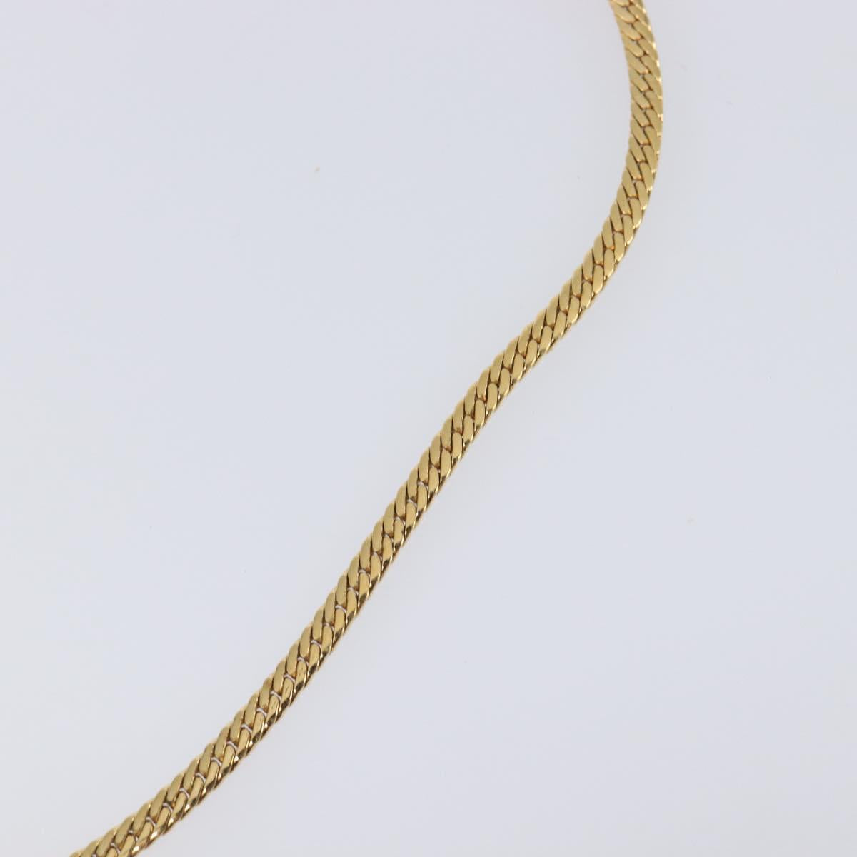 Nina Ricci Necklace metal Gold Auth 201733M