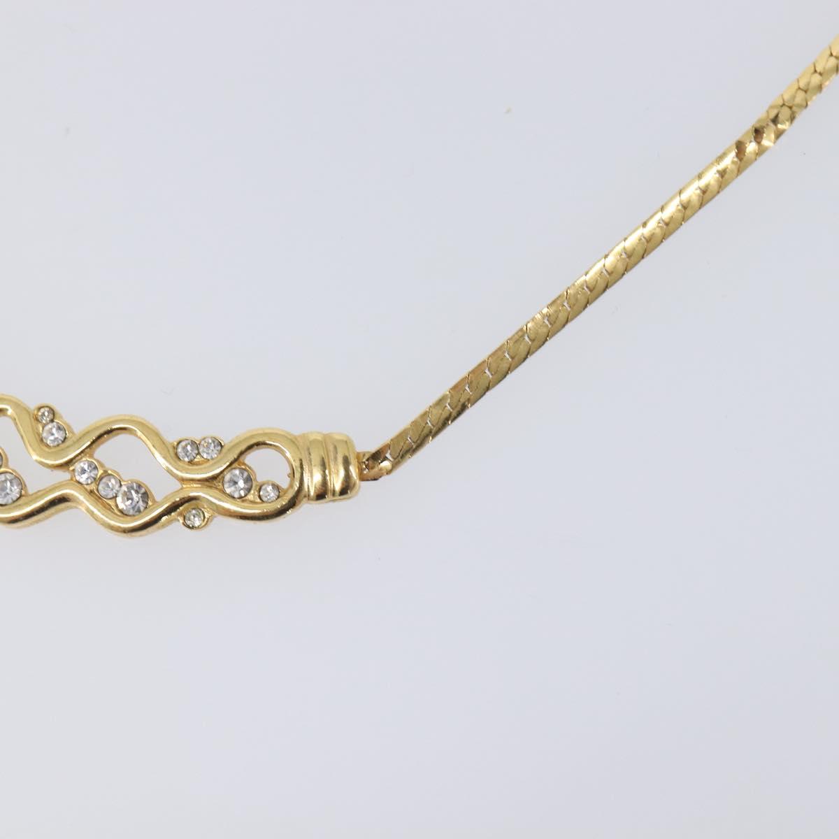 GIVENCHY Necklace metal Gold Auth 201734M