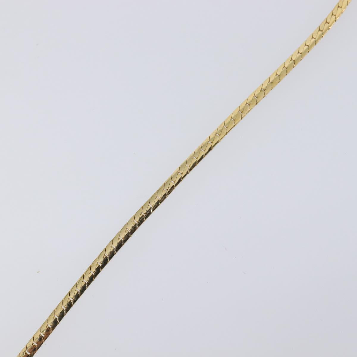GIVENCHY Necklace metal Gold Auth 201734M